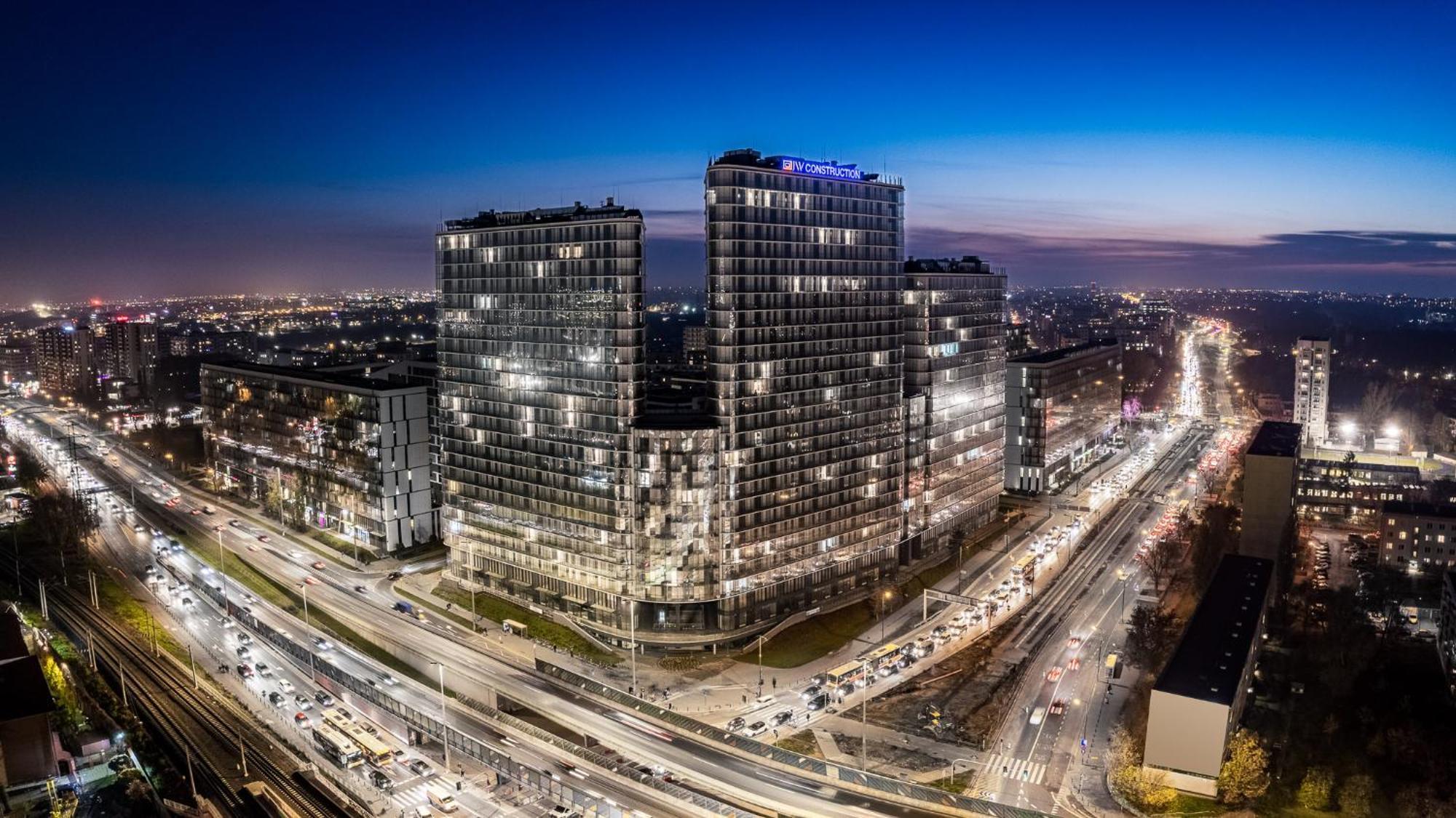 Luxury Design Apartments - Warsaw Tower Bliska Wola Varsóvia Exterior foto
